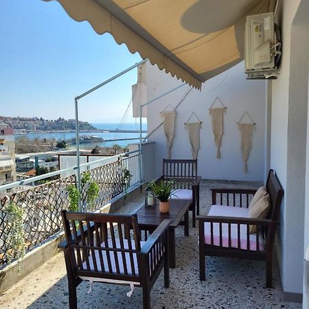Roof Garden-Studio Apartment Kavála ภายนอก รูปภาพ